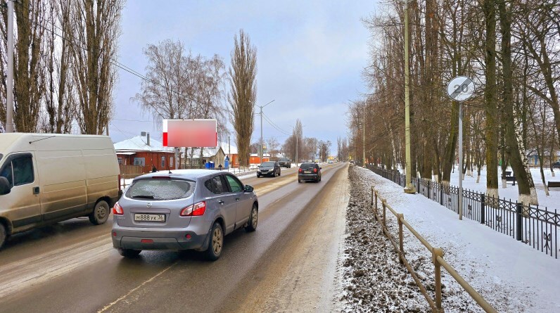 Фотография рекламного носителя, тип: Билборд 3x6, адрес: 22 Января ул., д.25, Бобров, Воронежская область, Россия. Сторона B №1002427