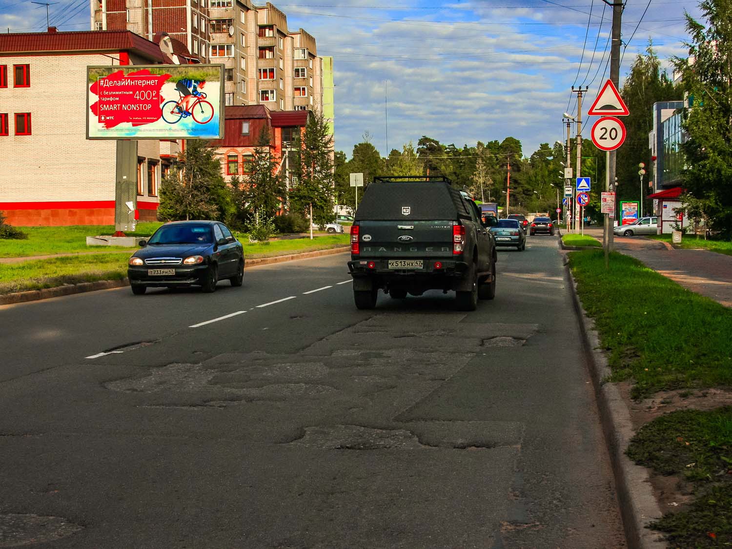 Фотография рекламного носителя, тип: Билборд 3x6, адрес: Всеволожск г., Ленинградская ул., д.30, Ленинградская область, Россия. Сторона Б №131714