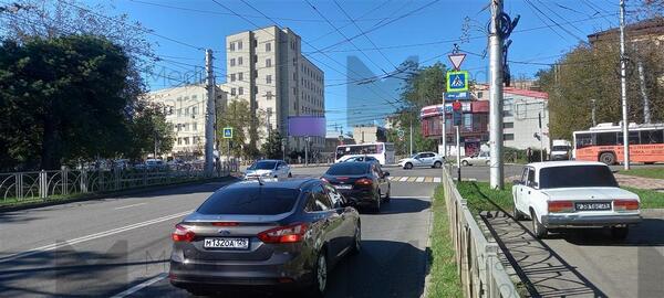 Фотография рекламного носителя, тип: Билборд 3x6, адрес: Мира ул., д.450 Х Доваторцев ул., Ставрополь, Ставропольский край, Россия. Сторона Аh1-Аh4 №1022605