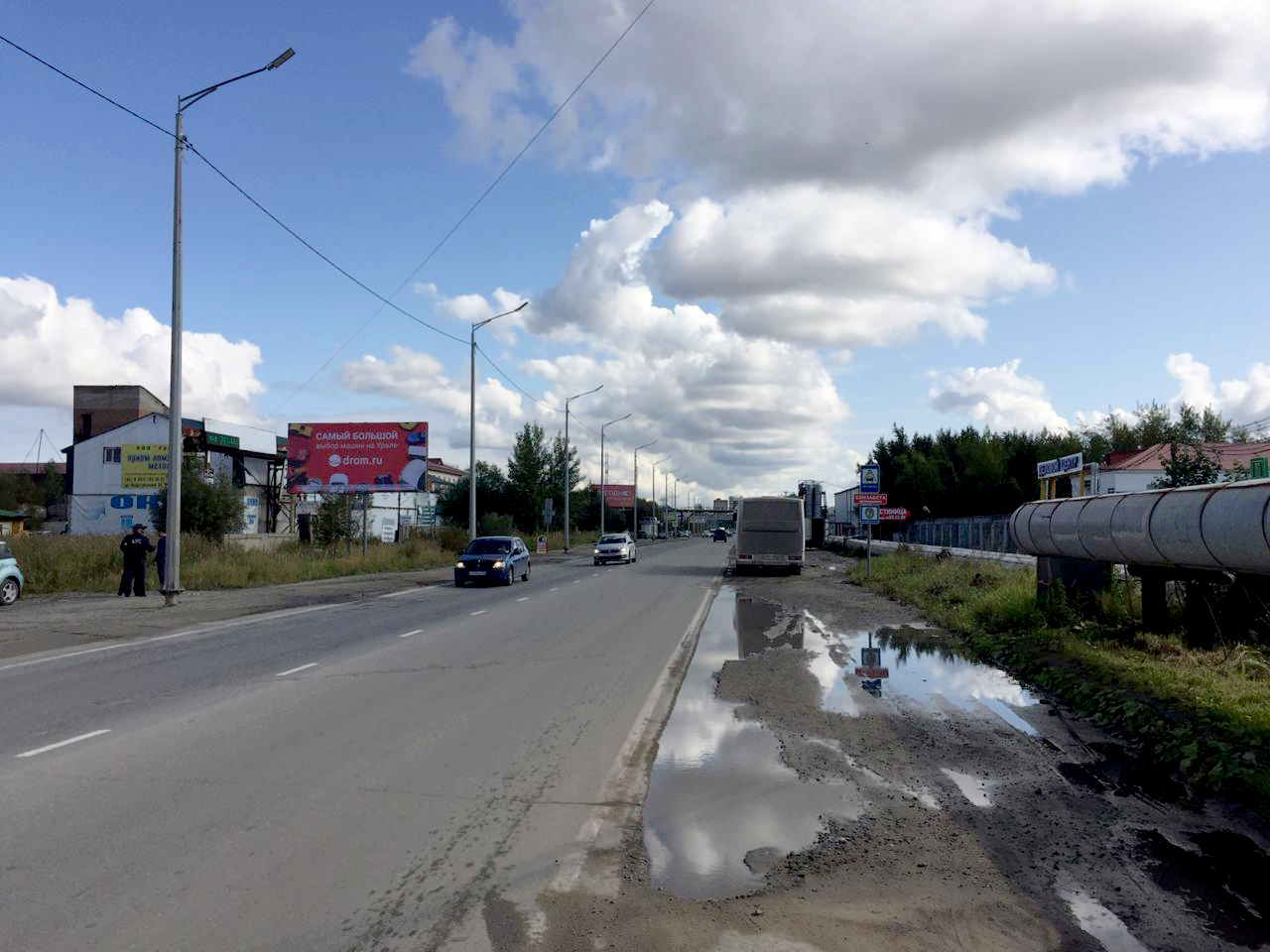 Фотография рекламного носителя, тип: Билборд 3x6, адрес: Индустриальная ул. Х Северная ул., поз.1, Нижневартовск, Ханты-Мансийский автономный округ – Югра, Россия. Сторона Б №676648