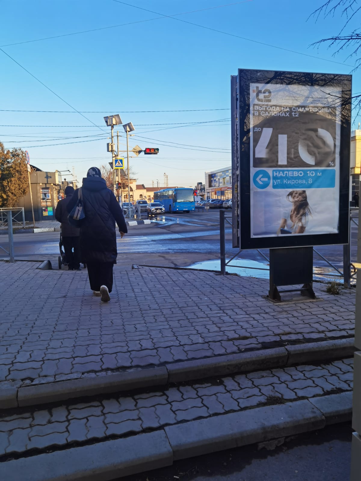 Фотография рекламного носителя, тип: Ситиформат 1.8x1.2, адрес: Кирова 8, Батайск, Ростовская область, Россия. Сторона Б №1023164