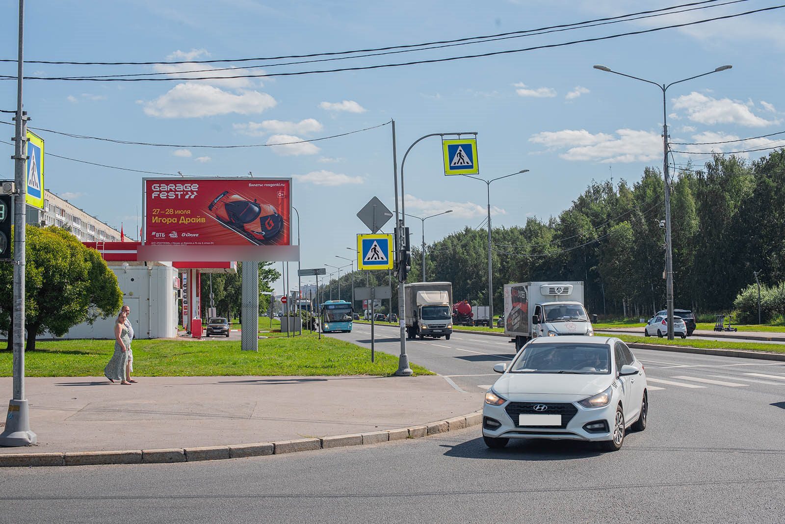 Фотография рекламного носителя, тип: Билборд 3x6, адрес: Северный пр-т., д.20, корп.2, Санкт-Петербург, Россия. Сторона B №168819