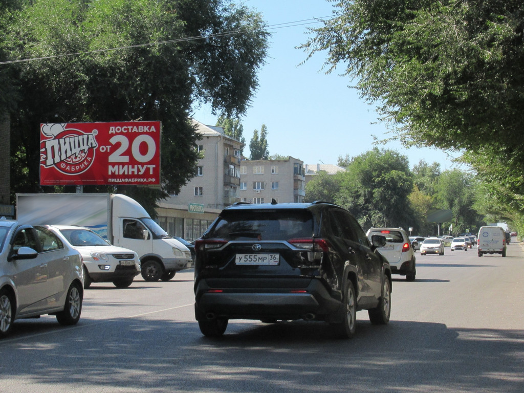Фотография рекламного носителя, тип: Билборд 3x6, адрес: Труда пр-т., д.27, Воронеж, Воронежская область, Россия. Сторона Б №111700