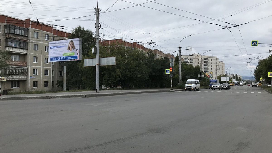 Фотография рекламного носителя, тип: Билборд 3x6, адрес: 8 Марта ул., д.120 Х Степана Разина ул., Миасс, Челябинская область, Россия. Сторона B №200770