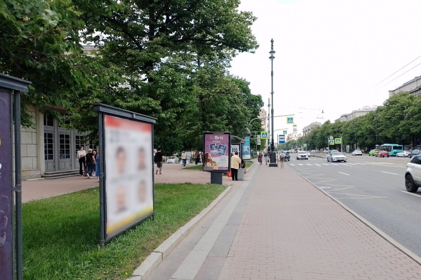 Фотография рекламного носителя, тип: Ситиформат 1.8x1.2, адрес: Московский пр-т., д.97а, Санкт-Петербург, Россия. Сторона Б №108664