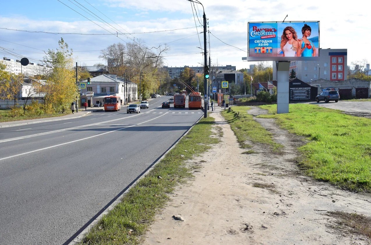 Фотография рекламного носителя, тип: Билборд 3x6, адрес: Мурашкинская ул., д.20а, Нижний Новгород, Нижегородская область, Россия. Сторона A1-А12 №982359