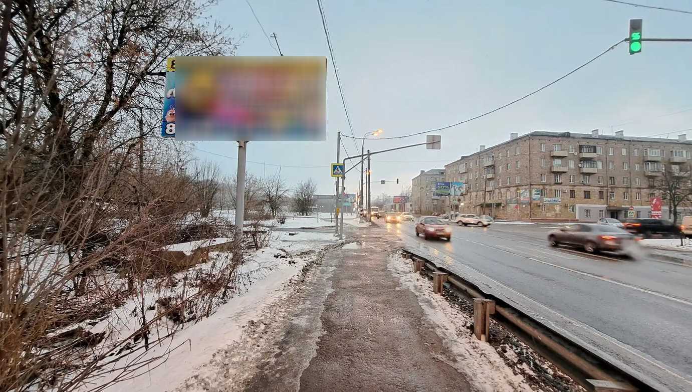 Фотография рекламного носителя, тип: Билборд 3x6, адрес: Фрязевское ш. Х Советская ул., поз.2, Электросталь, Московская область, Россия. Сторона Б №443081