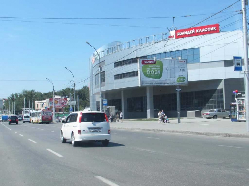 Фотография рекламного носителя, тип: Билборд 3x6, адрес: Кошурникова ул., д.3, Новосибирск, Новосибирская область, Россия. Сторона A №184150