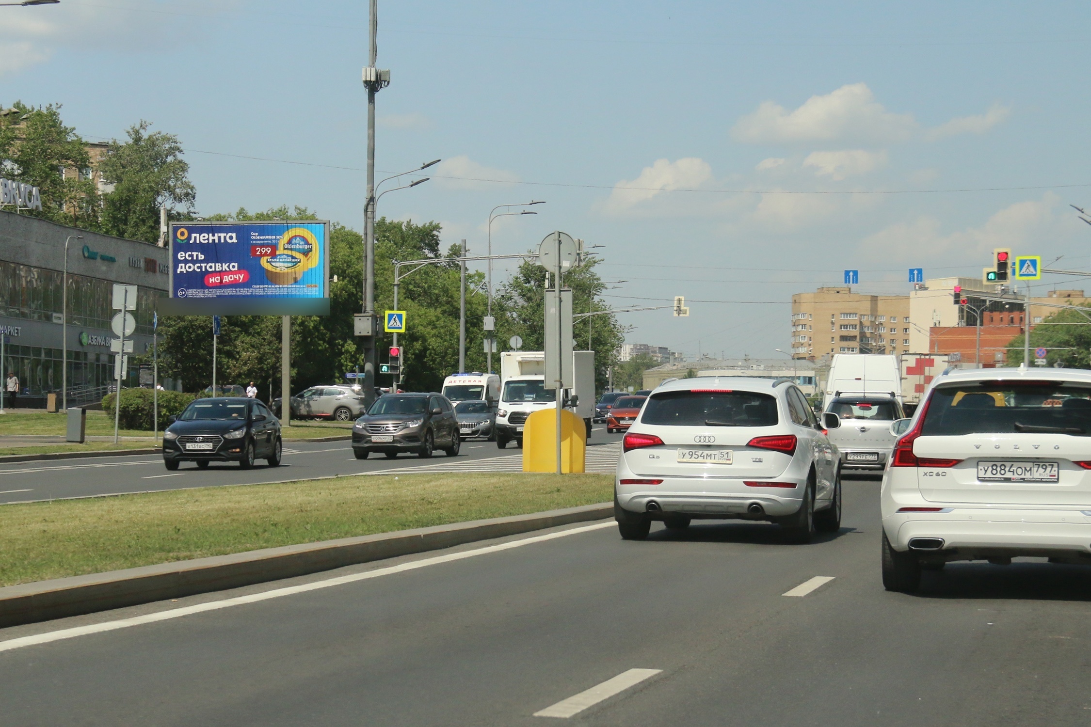 Фотография рекламного носителя, тип: Билборд 3x6, адрес: Симоновский Вал ул., д.12 корп.2, Москва, Россия. Сторона Б1 №789328