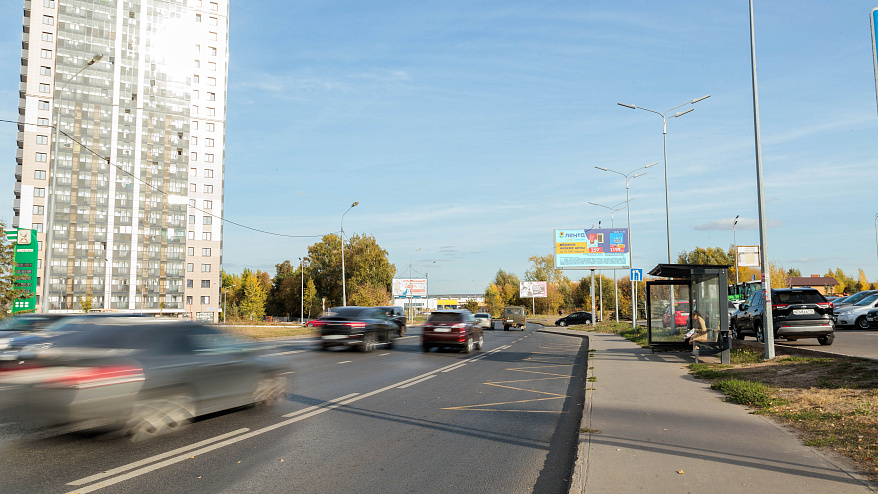 Фотография рекламного носителя, тип: Билборд 3x6, адрес: Космонавтов ул., Автовокзал, Казань, Республика Татарстан, Россия. Сторона A1-A10 №761417