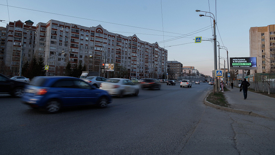 Фотография рекламного носителя, тип: Билборд 3x6, адрес: Ленская ул Х 2-я Юго-Западная ул., д.37, Казань, Республика Татарстан, Россия. Сторона A1-A10 №761087