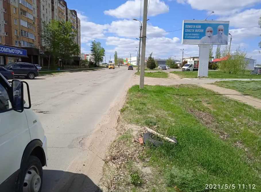 Фотография рекламного носителя, тип: Билборд 3x6, адрес: 5 мкр., д.52А, Камышин, Волгоградская область, Россия. Сторона А №604793