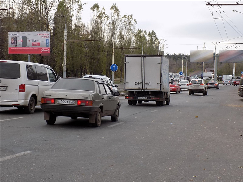 Фотография рекламного носителя, тип: Билборд 3x6, адрес: Пеше-Стрелецкая ул., д.159в, Воронеж, Воронежская область, Россия. Сторона Б №111702