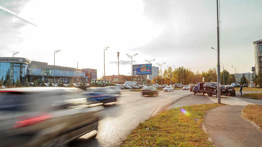 Фотография рекламного носителя, тип: Билборд 3x6, адрес: Космонавтов ул., Автовокзал, Казань, Республика Татарстан, Россия. Сторона B №761418