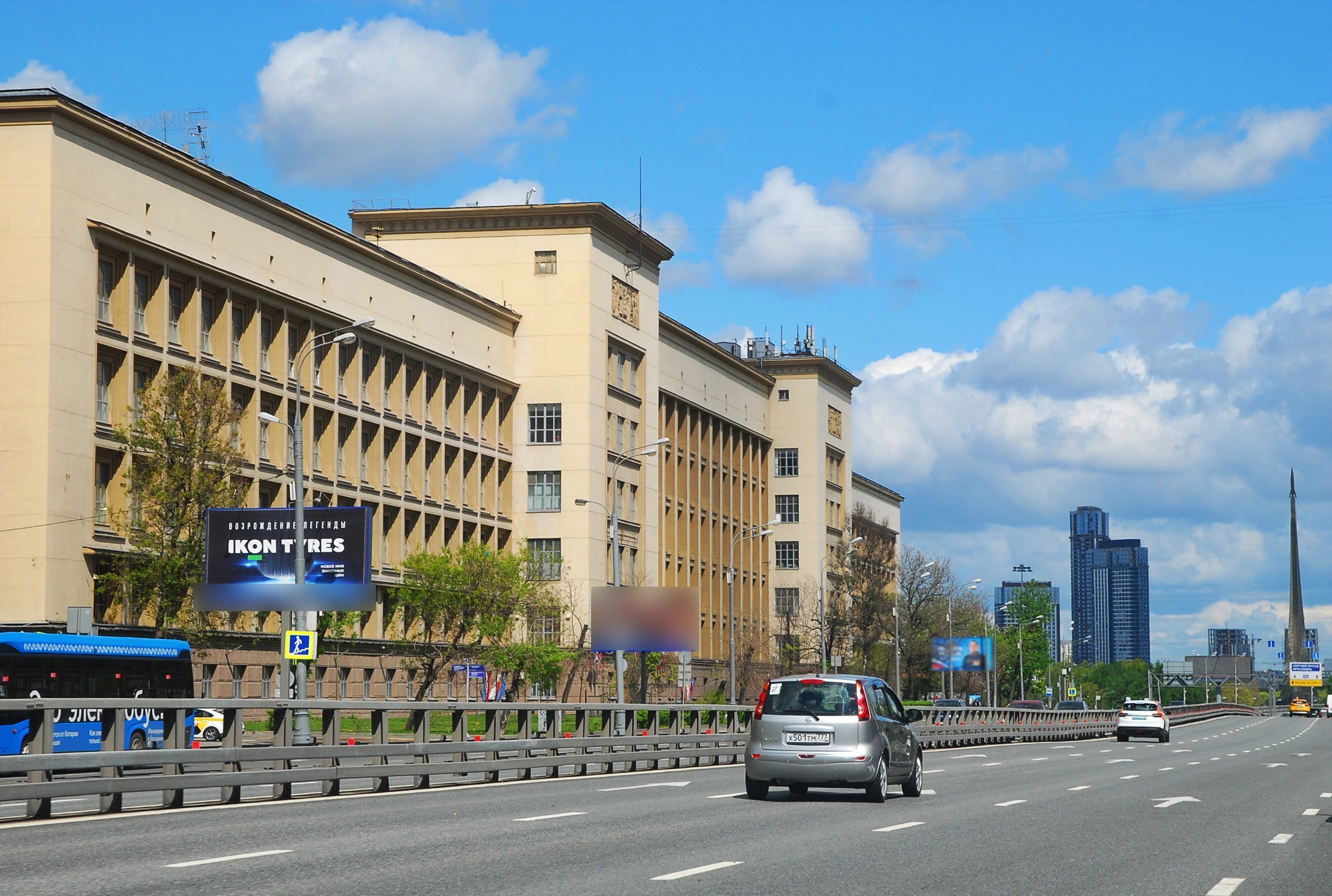 Фотография рекламного носителя, тип: Билборд 3x6, адрес: Мира пр-т., д.105, Москва, Россия. Сторона Б1 №207662