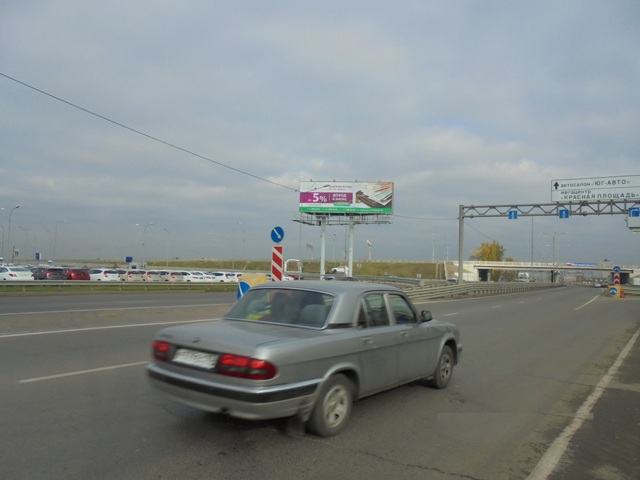 Фотография рекламного носителя, тип: Суперсайт 4x12, адрес: Дзержинского ул. Х Западный Объезд, Краснодар, Краснодарский край, Россия. Сторона Б №234373