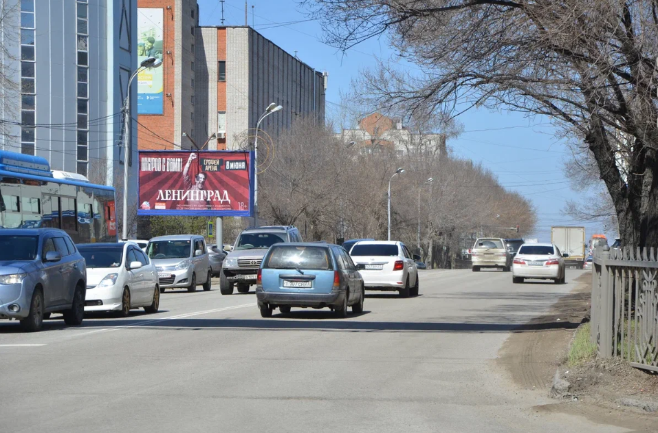 Фотография рекламного носителя, тип: Билборд 3x6, адрес: Волочаевская ул., д.87/2, Хабаровск, Хабаровский край, Россия. Сторона Б №971310