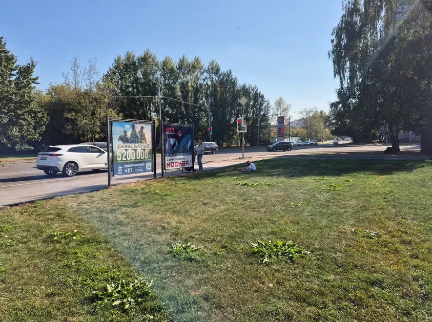 Фотография рекламного носителя, тип: Афиша 1.75x1.8, адрес: Архитектора Власова ул., Воронцовский парк , вл.2 стр. 1, стенд 2, Москва, Россия. Сторона B №886509