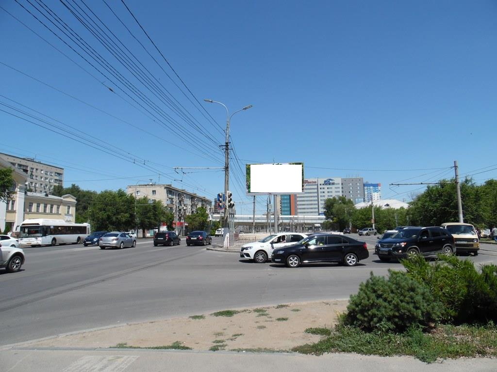 Фотография рекламного носителя, тип: Билборд 3x6, адрес: Ленина пр-т. Х Землянского ул., Волгоград, Волгоградская область, Россия. Сторона A1-A10 №82936