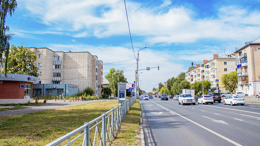 Фотография рекламного носителя, тип: Пиллар 3x1.4, адрес: Ибрагимова пр-т., д.32А-д.32Б, Казань, Республика Татарстан, Россия. Сторона B №685984