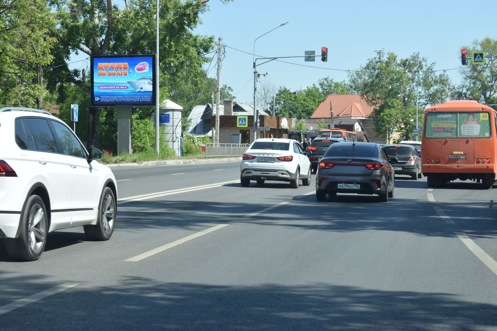 Фотография рекламного носителя, тип: Ситиборд 2.7x3.7, адрес: Родионова ул., д.78, Нижний Новгород, Нижегородская область, Россия. Сторона B1-В12 №723793
