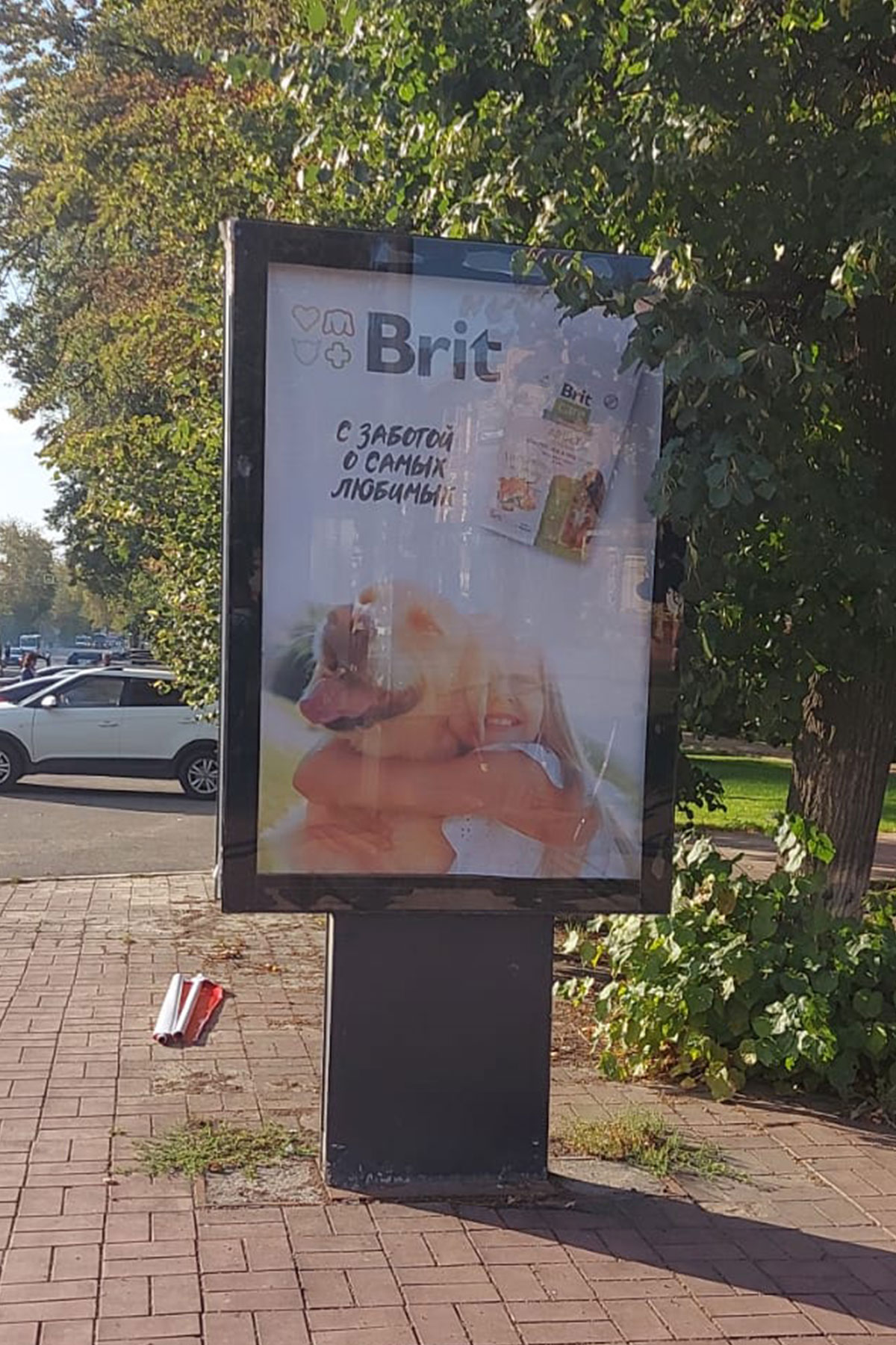 Фотография рекламного носителя, тип: Ситиформат 1.8x1.2, адрес: Донинское ш., д.2а, Раменское, Московская область, Россия. Сторона A №718115