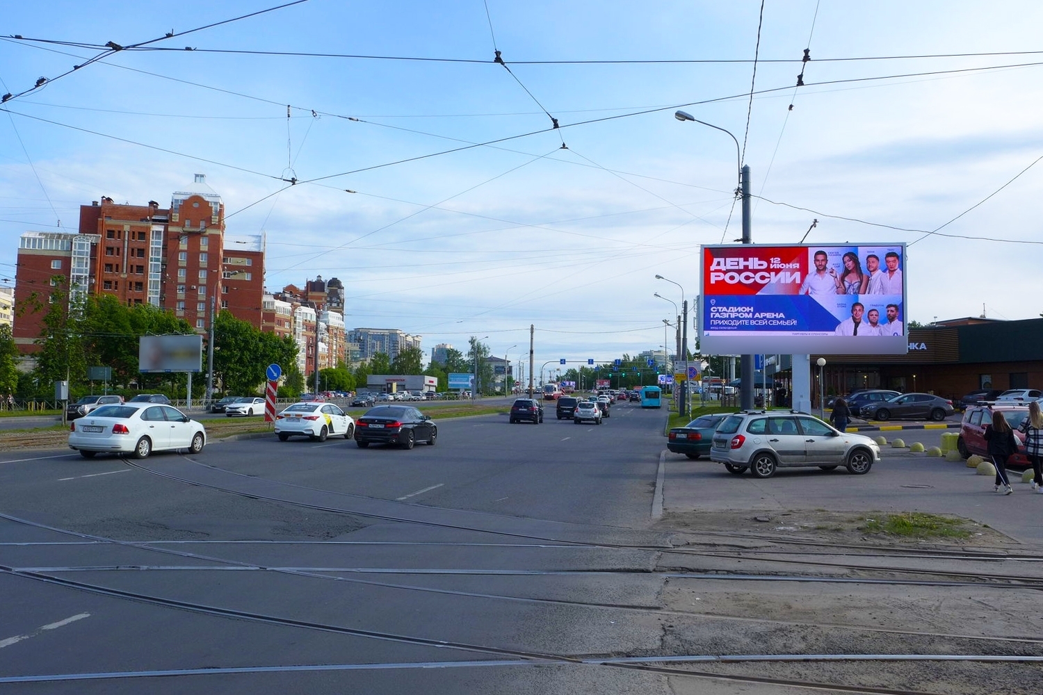 Фотография рекламного носителя, тип: Билборд 3x6, адрес: Энгельса пр-т., д.116, Санкт-Петербург, Россия. Сторона А1 №708162