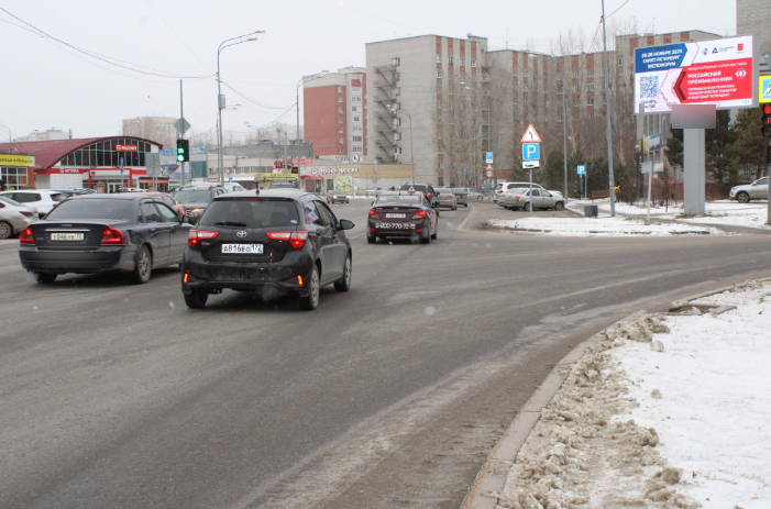 Фотография рекламного носителя, тип: Билборд 3x6, адрес: Олимпийская ул., д.29, Тюмень, Тюменская область, Россия. Сторона Б1 №991770
