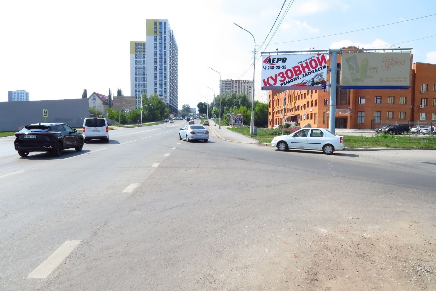 Фотография рекламного носителя, тип: Билборд 3x6, адрес: Кирова ул. Х Салавата Юлаева пр-т., д.55, Уфа, Республика Башкортостан, Россия. Сторона А1 №91987