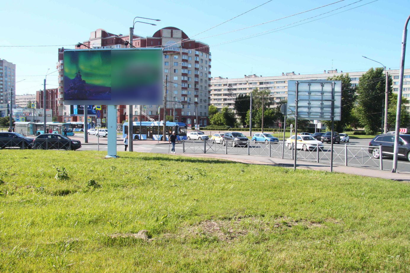 Фотография рекламного носителя, тип: Билборд 3x6, адрес: Кронштадтская пл., д.5, Санкт-Петербург, Россия. Сторона Б №708183
