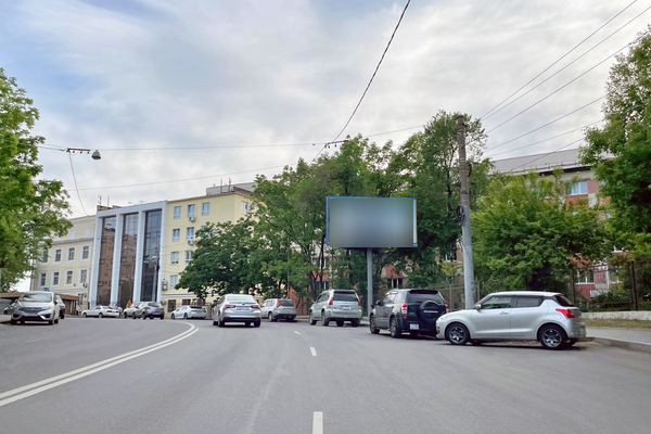 Фотография рекламного носителя, тип: Билборд 3x6, адрес: Океанский пр-т., д.39, Владивосток, Приморский край, Россия. Сторона А1 №154078