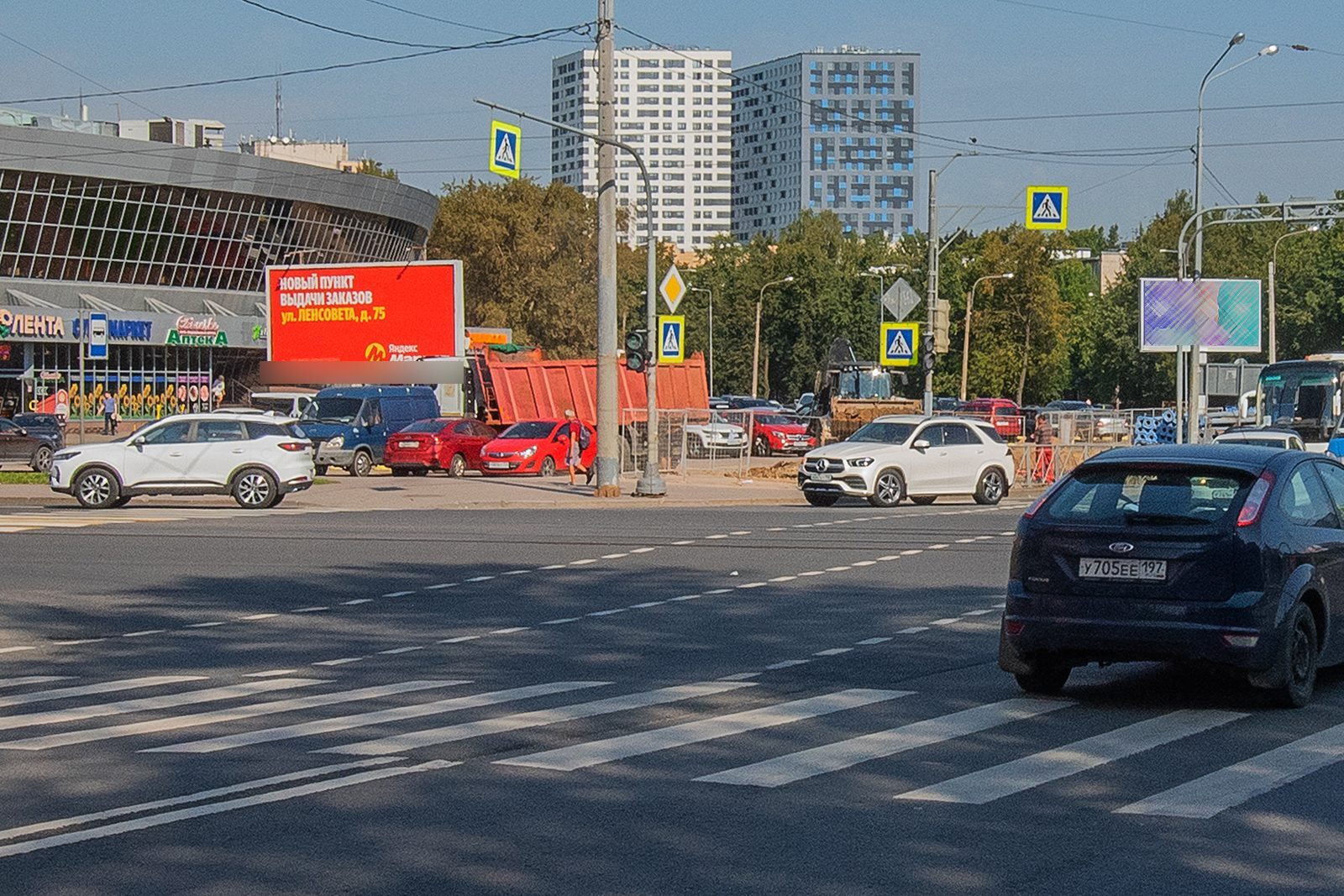 Фотография рекламного носителя, тип: Билборд 3x6, адрес: Юрия Гагарина пр-т., д.71 Х Ленсовета ул., Санкт-Петербург, Россия. Сторона В №165220