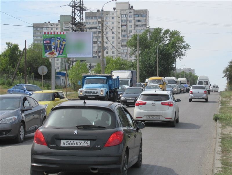 Фотография рекламного носителя, тип: Билборд 3x6, адрес: Землячки ул., д.74Н, поз.2, Волгоград, Волгоградская область, Россия. Сторона Б №111175