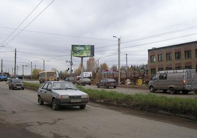 Фотография рекламного носителя, тип: Билборд 3x6, адрес: Юровской ул. Х Строителей пр-т., Киров, Кировская область, Россия. Сторона A №161242