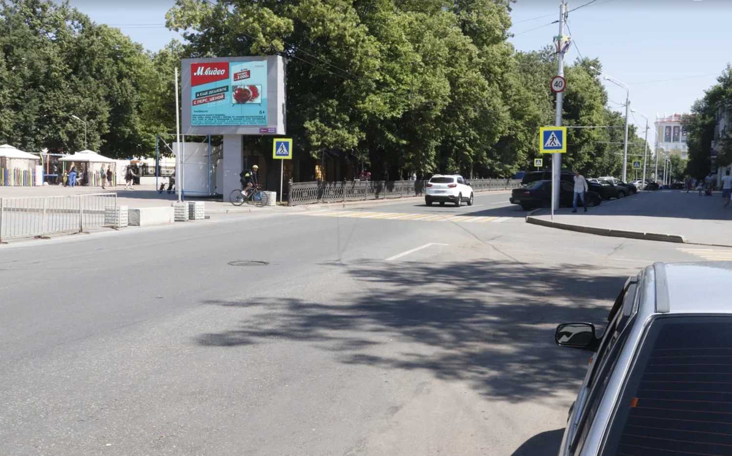 Фотография рекламного носителя, тип: Ситиборд 2.7x3.7, адрес: Первомайская ул., Дворца им. Орджоникидзе пл., Уфа, Республика Башкортостан, Россия. Сторона A1-A10 №742948