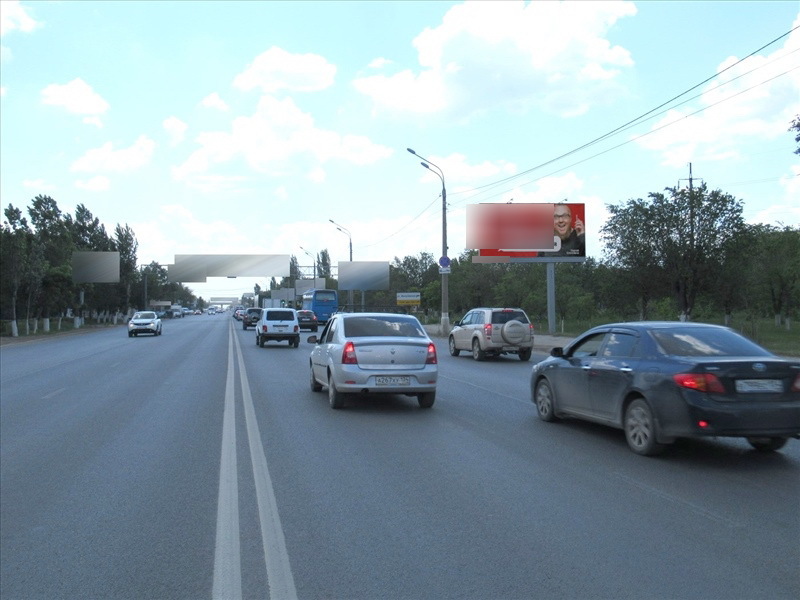 Фотография рекламного носителя, тип: Билборд 3x6, адрес: Историческая ул.., д.181А, Волгоград, Волгоградская область, Россия. Сторона А №111176