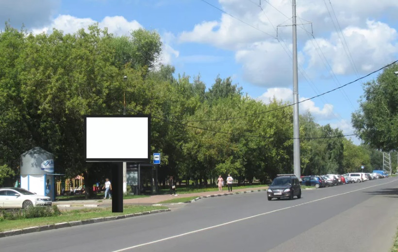 Фотография рекламного носителя, тип: Ситиборд 2.7x3.7, адрес: Левашова ул., д.7, Раменское, Московская область, Россия. Сторона Б №1326148