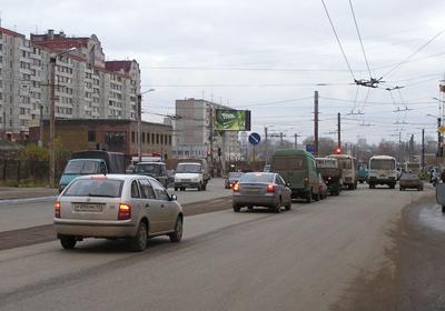 Фотография рекламного носителя, тип: Билборд 3x6, адрес: Юровской ул. Х Строителей пр-т., Киров, Кировская область, Россия. Сторона B №161243