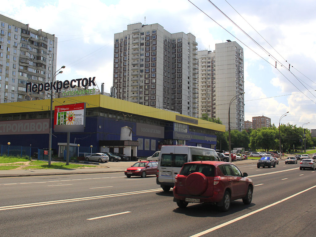 Фотография рекламного носителя, тип: Билборд 3x6, адрес: Пролетарский пр-т., д.19, Москва, Россия. Сторона B №78887