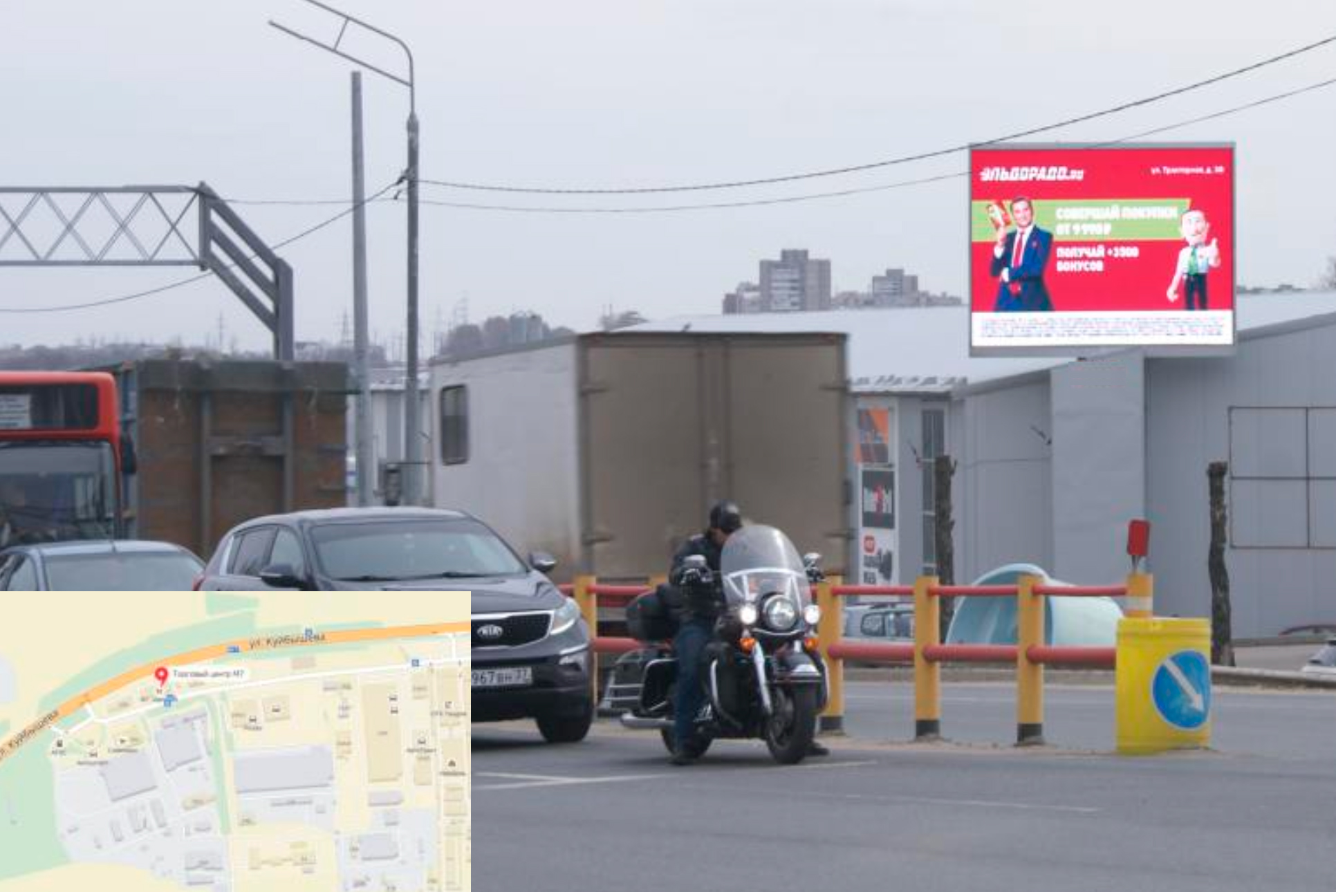 Фотография рекламного носителя, тип: Медиафасад, адрес: Куйбышева ул., д.22б, Владимир, Владимирская область, Россия. Сторона A1-А10 №745902