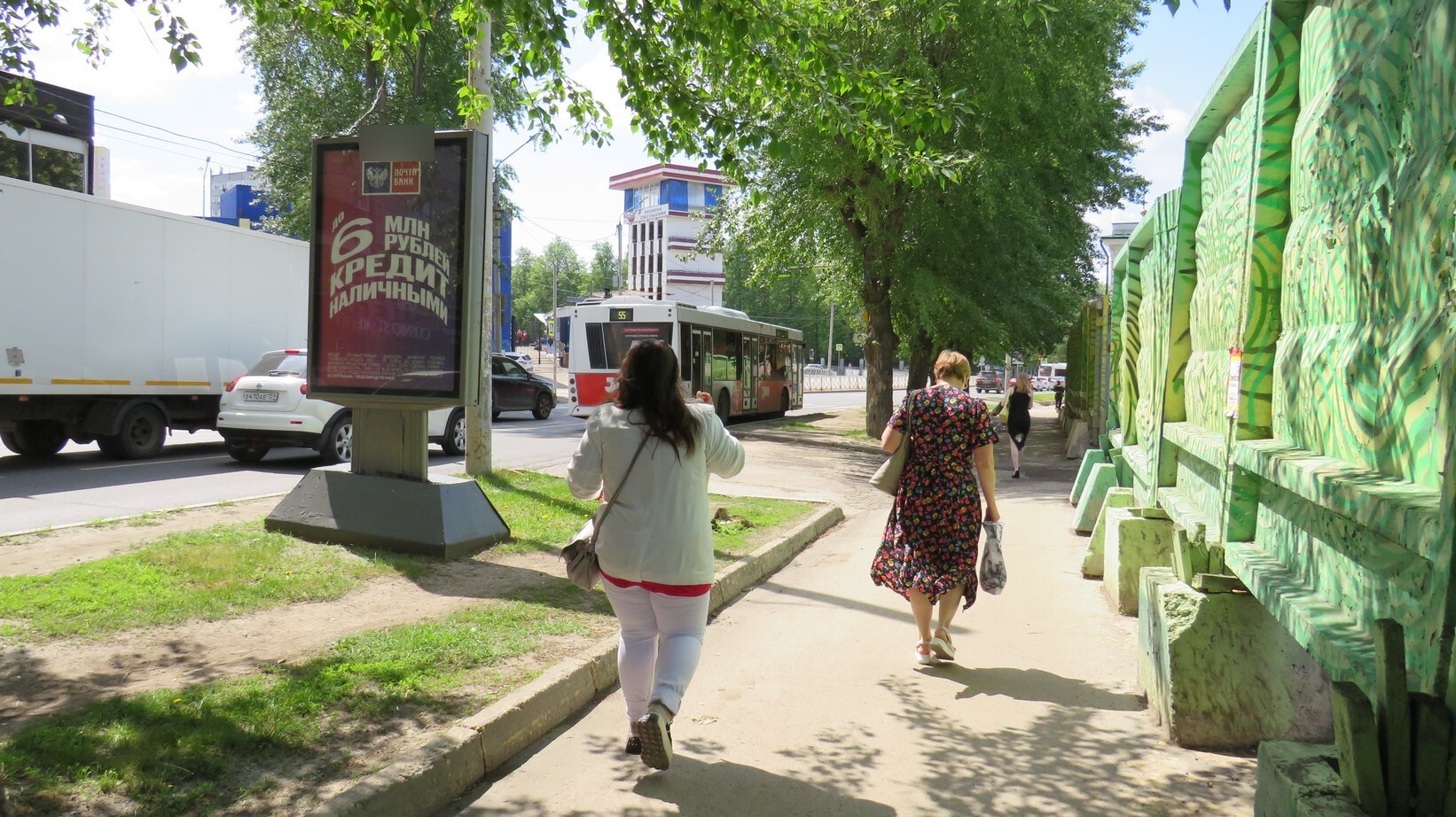 Фотография рекламного носителя, тип: Ситиформат 1.8x1.2, адрес: Пушкина ул., д.73, Пермь, Пермский край, Россия. Сторона А1-А5 №827994