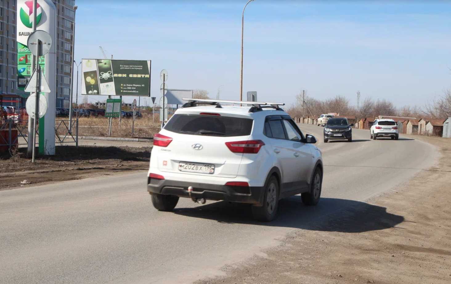 Фотография рекламного носителя, тип: Билборд 3x6, адрес: Южный мкр. ул. Х пос. Мартюш, Каменск-Уральский, Свердловская область, Россия. Сторона В №1335239