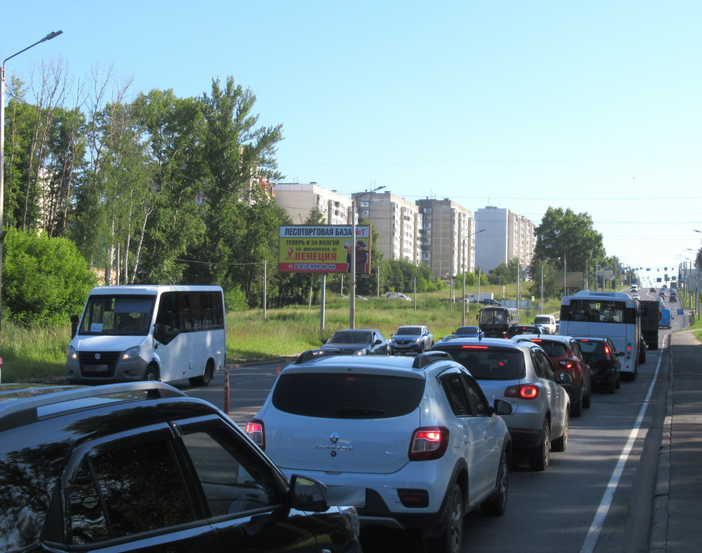 Фотография рекламного носителя, тип: Билборд 3x6, адрес: Магистральная ул., 200м от ТЦ "Автолига", Кострома, Костромская область, Россия. Сторона Б №225202