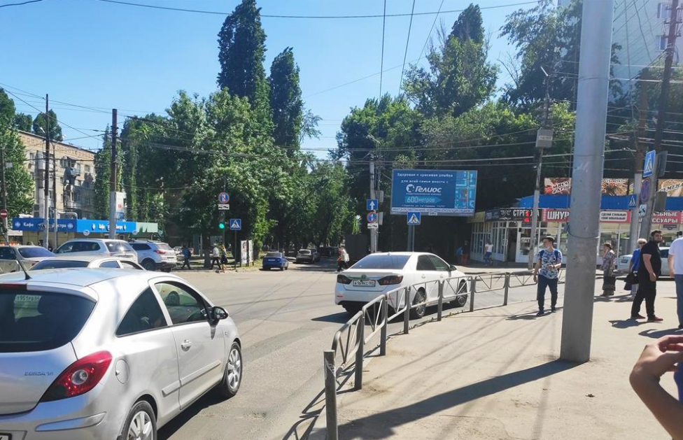 Фотография рекламного носителя, тип: Билборд 3x6, адрес: Большая Садовая ул. Х 2-ая Садовая ул., поз.1, Саратов, Саратовская область, Россия. Сторона А №90998