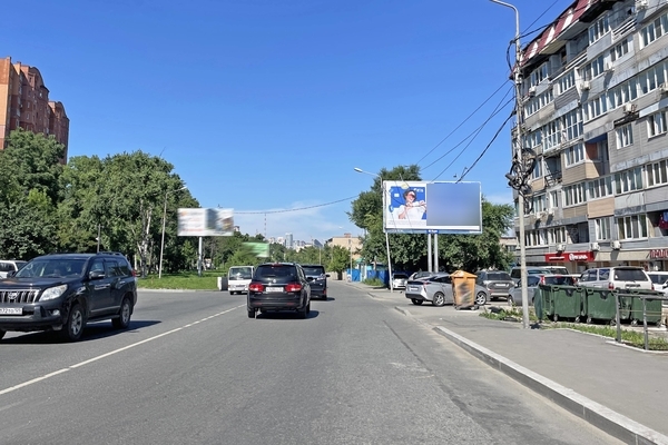 Фотография рекламного носителя, тип: Билборд 3x6, адрес: Нижнепортовая ул., д.6, Владивосток, Приморский край, Россия. Сторона А №154063