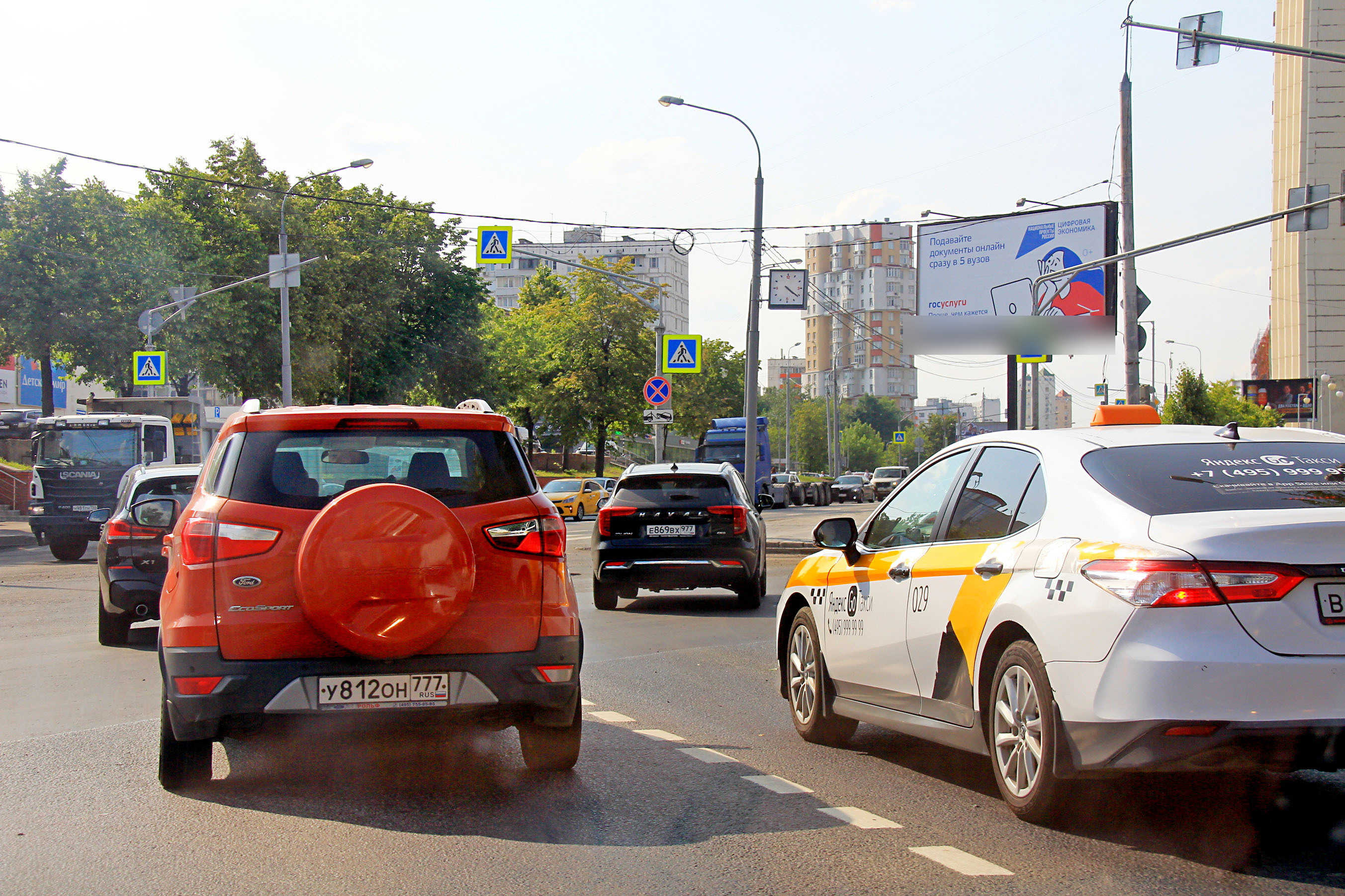 Фотография рекламного носителя, тип: Билборд 3x6, адрес: Дмитровское ш., д.89б, стр.1 Х Коровинское ш., Москва, Россия. Сторона А №277885