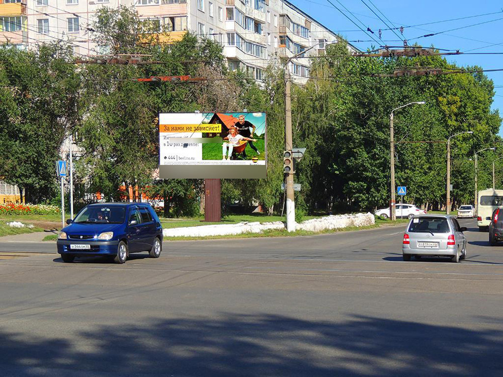 Фотография рекламного носителя, тип: Билборд 3x6, адрес: Попова ул., д.39, Барнаул, Алтайский край, Россия. Сторона B №87765