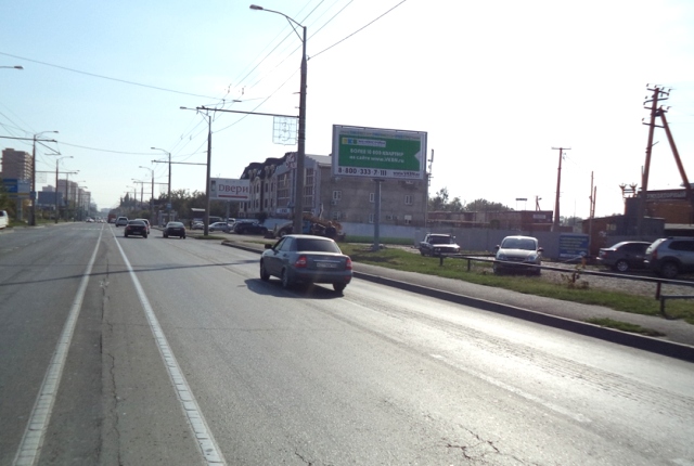 Фотография рекламного носителя, тип: Билборд 3x6, адрес: Дзержинского ул., д.163 Х Сафонова ул., Краснодар, Краснодарский край, Россия. Сторона A1-A3 №234385