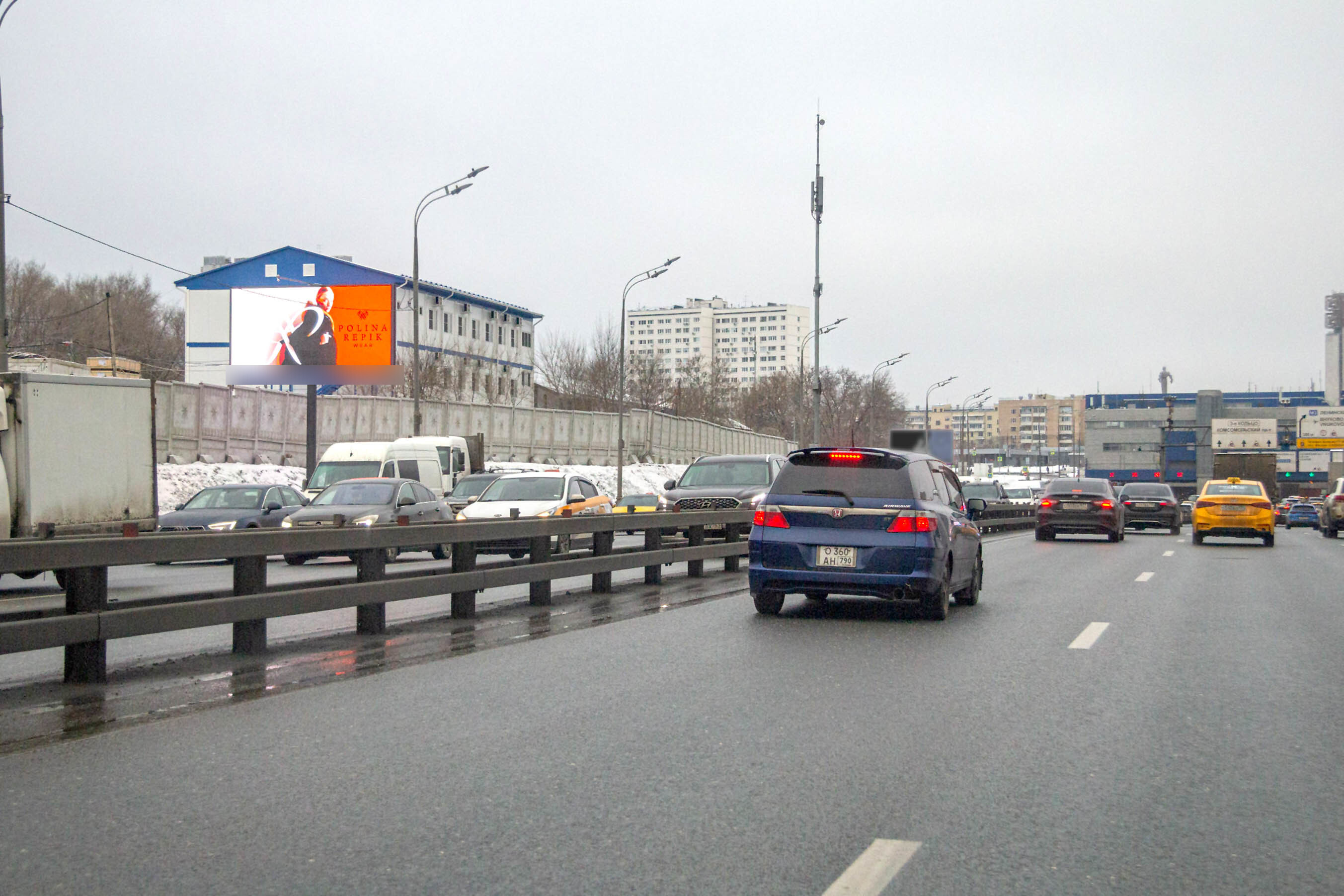 Фотография рекламного носителя, тип: Билборд 3x6, адрес: ТТК, Юг ТТК, внешняя, 150 м после выезда с ул. Вавилова, Москва, Россия. Сторона Б1 №118213