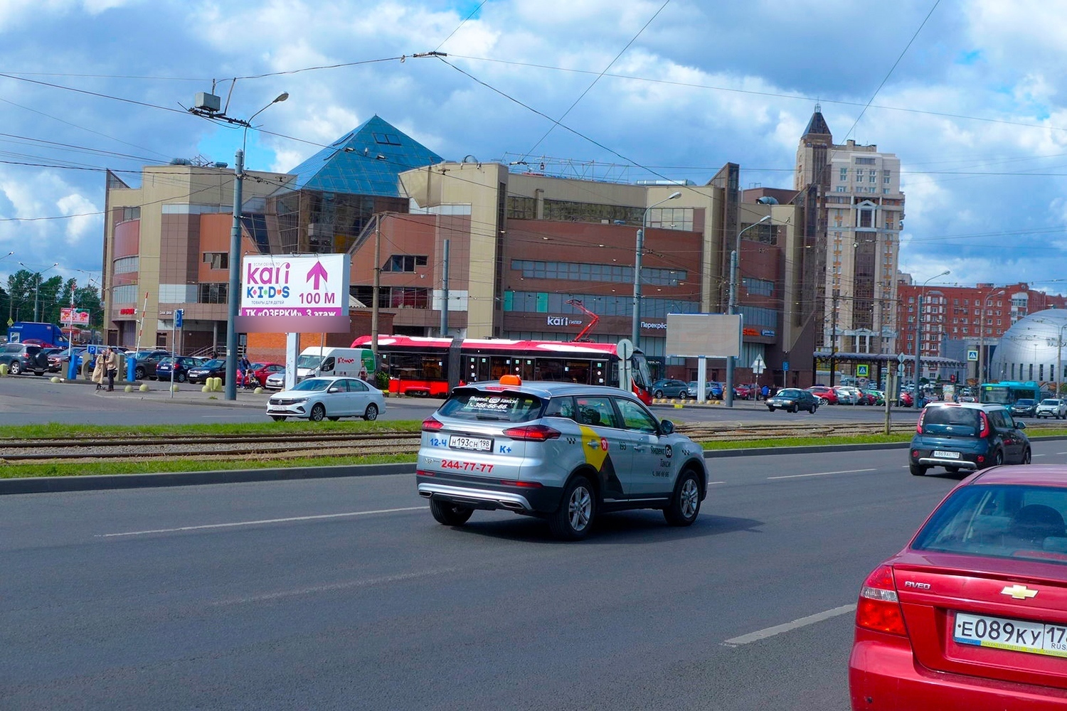 Фотография рекламного носителя, тип: Билборд 3x6, адрес: Энгельса пр-т., д.116, Санкт-Петербург, Россия. Сторона Б №708163